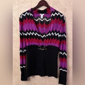 Cache Chevron Women's Sweater